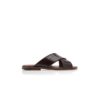 OTAWI Dark Brown Calf Leather Sandals