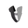 PERRY Black and White Calf Leather Penny Loafers