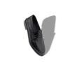 PERRY Black Calf Leather Penny Loafers