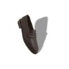 PERRY Dark Brown Calf Leather Penny Loafers