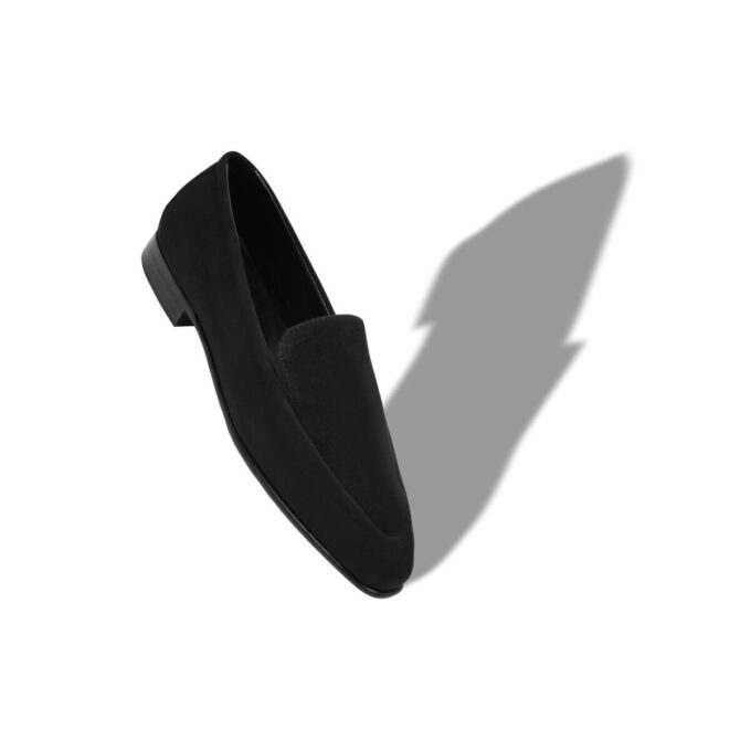 PITAKA Black Suede Loafers