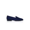 PITAKA Navy Blue Suede Loafers