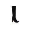PITANA Black Suede Knee High Boots