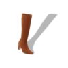 PITANA Brown Suede Knee High Boots