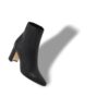 ROSIE Black Nappa Leather Ankle Boots