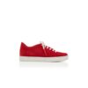SEMANADA Red Suede Low Cut Sneakers