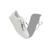 SEMANADA White Calf Leather Low Cut Sneakers