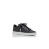 SEMANADO Black Calf Leather Low Cut Sneakers
