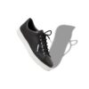 SEMANADO Black Calf Leather Low Cut Sneakers