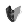 SEMANADO Black Calf Leather Sneakers