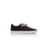 SEMANADO Dark Brown Suede Lace-Up Sneakers