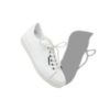 SEMANADO White Calf Leather Low Cut Sneakers