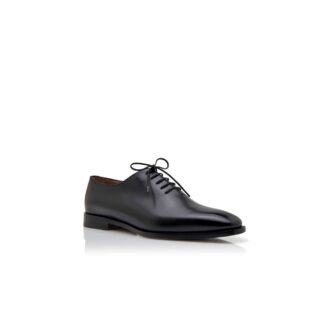 SNOWDON Black Calf Leather Lace Up Shoes