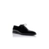 SNOWDON Black Calf Leather Lace-Up Shoes