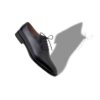 SNOWDON Black Calf Leather Lace Up Shoes