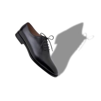 SNOWDON Black Calf Leather Lace Up Shoes