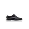 SNOWDON Black Calf Leather Lace Up Shoes