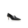 SOKOSO Black Nappa Leather Pumps