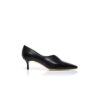 SOKOSO Black Nappa Leather Pumps