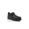 STELVIO Black Calf Leather Lace-Up Boots