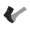 SULALTROSA Black Nubuck Dual Buckle Ankle Boots