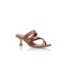 SUSA Brown Nappa Leather Mules