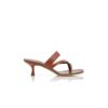 SUSA Brown Nappa Leather Mules