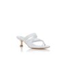 SUSA White Nappa Leather Mules