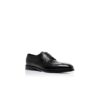 TAMARAK Black Calf Leather Lace-Up Oxfords