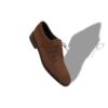 TAMARAK Brown Suede Lace-Up Oxfords