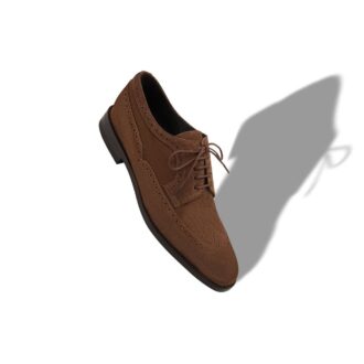 TAMARAK Brown Suede Lace-Up Oxfords
