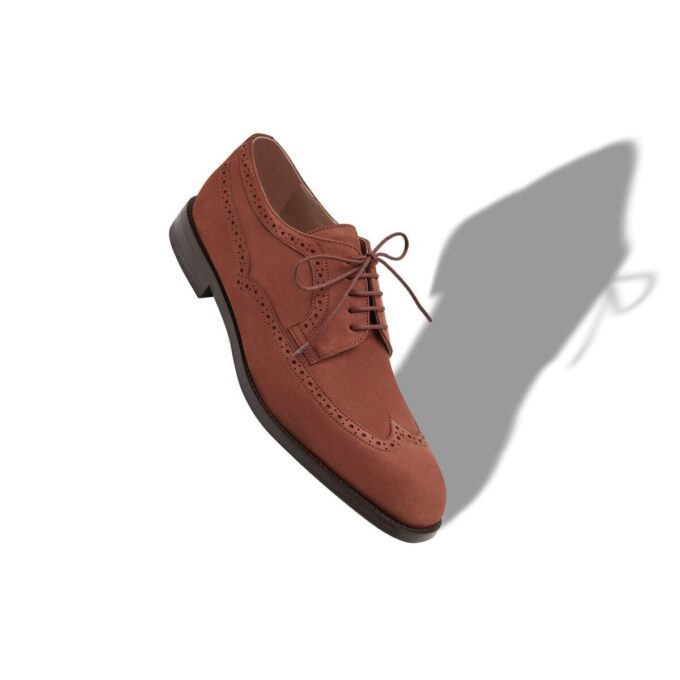 TAMARAK Brown Suede Lace-Up Oxfords