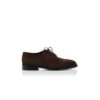 TAMARAK Dark Brown Suede Lace-Up Derbys