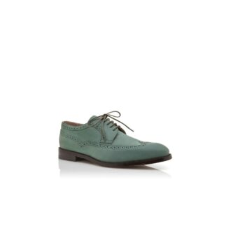 TAMARAK Dark Green Suede Lace-Up Oxfords