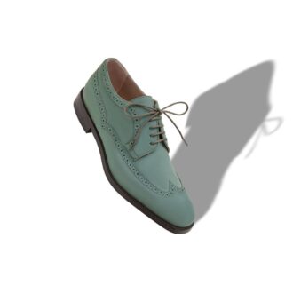 TAMARAK Dark Green Suede Lace-Up Oxfords