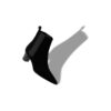 TIRABA Black Suede Ankle Boots