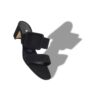 TITUBANEW Black Suede Mules