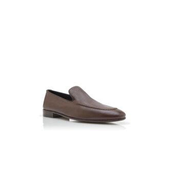 TRURO Brown Calf Leather Loafers