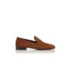 TRURO Brown Suede Loafers