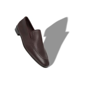 TRURO Dark Brown Calf Leather Loafers