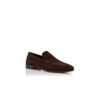 TRURO Dark Brown Suede Loafers