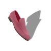 TRURO Dark Pink Suede Loafers