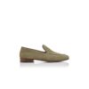 TRURO Khaki Suede Loafers