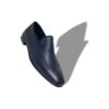TRURO Navy Blue Calf Leather Loafers