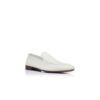 TRURO White Calf Leather Loafers