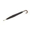 VERSAILLES SUNBURST Black Sunburst Print Solid Stick Umbrella